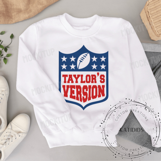 Taylor’s version NFL crewneck